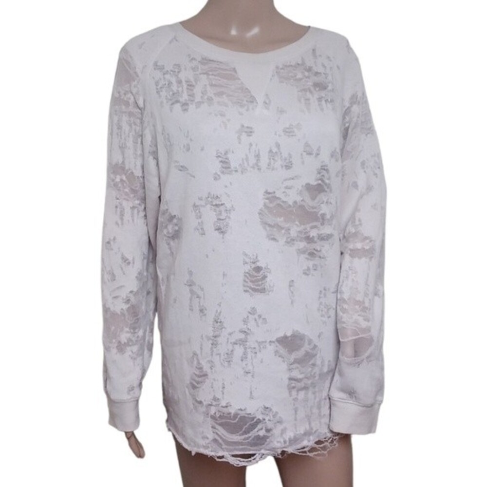 IRO JEANS Gareth Distressed Sweatshirt